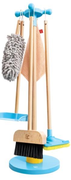 Jucarie interactiva Hape Set de curățenie din lemn