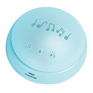 Jucarie de plus Hape Prietenul meu muzical  Huggy Momo, albastru