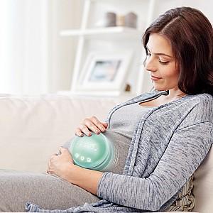 Jucarie de plus Hape Prietenul meu muzical  Huggy Momo, albastru