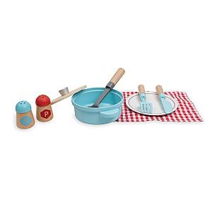 Set de jucarii Hape Set de Gătit și Servire «Little Chef»
