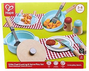 Set de jucarii Hape Set de Gătit și Servire «Little Chef»