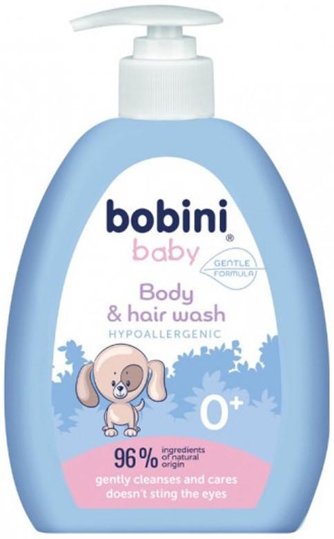 Gel de dus pentru copii Bobini Baby Baby Body & Hair Wash