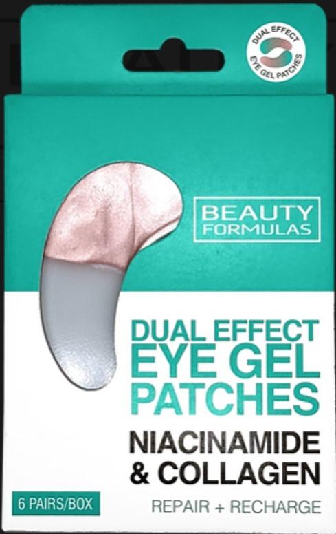 Patch-uri pentru ochi Beauty Formulas Niacinamide&Collagen