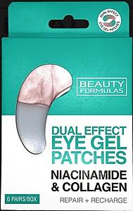 Patch-uri pentru ochi Beauty Formulas Niacinamide&Collagen