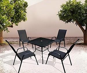 Set mobila de gradina GardenLine TIH3521 Negru