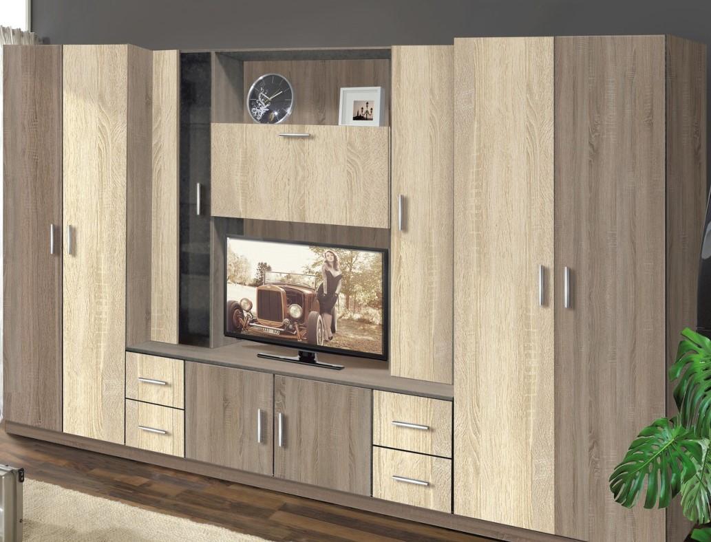 Living Modern Viktoriy 3.1m Stejar Vintage (Maro)/Stejar Sonoma (Bej)