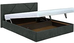 Pat Modern Ameli 1 Vavilon 66 mecanism de ridicare 160x200 Gri Inchis