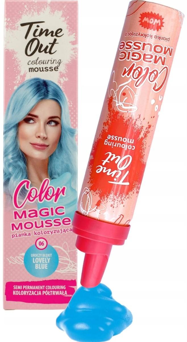 Vopsea de par TIME OUT Lovely Blue