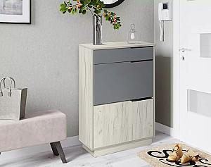 Dulap pentru incaltaminte Modern Visit Stejar Craft Alb/Gri Ardezie