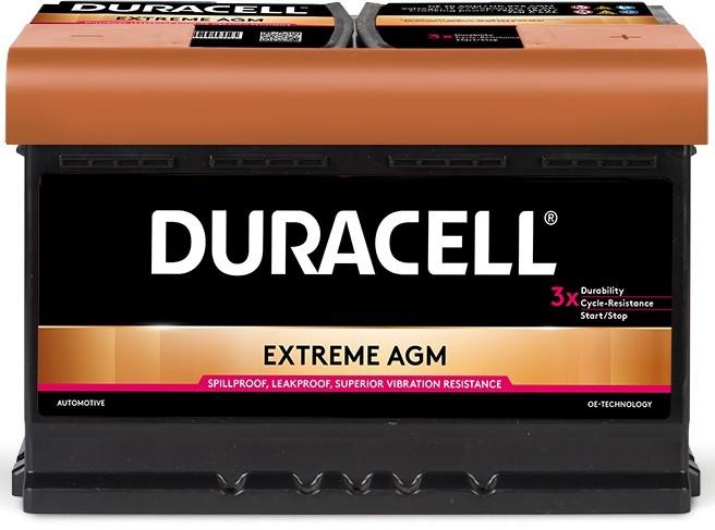 Acumulator auto Duracell DE 70 AGM