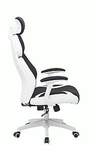 Fotoliu de birou MG-Plus CR 7029H Black/White