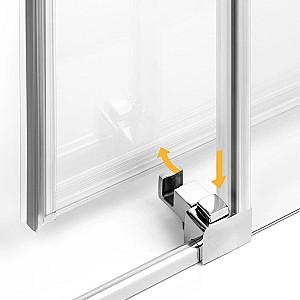 Cabina de dus New Trendy Prime 90x100x200  D-0296A/D-0299A (19525)