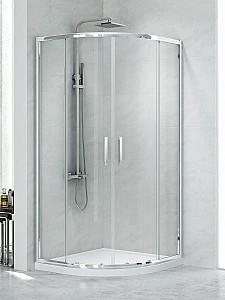 Cabina de dus New Trendy Praktic 2D Quadrant 80x80x195 Sliding K-0575