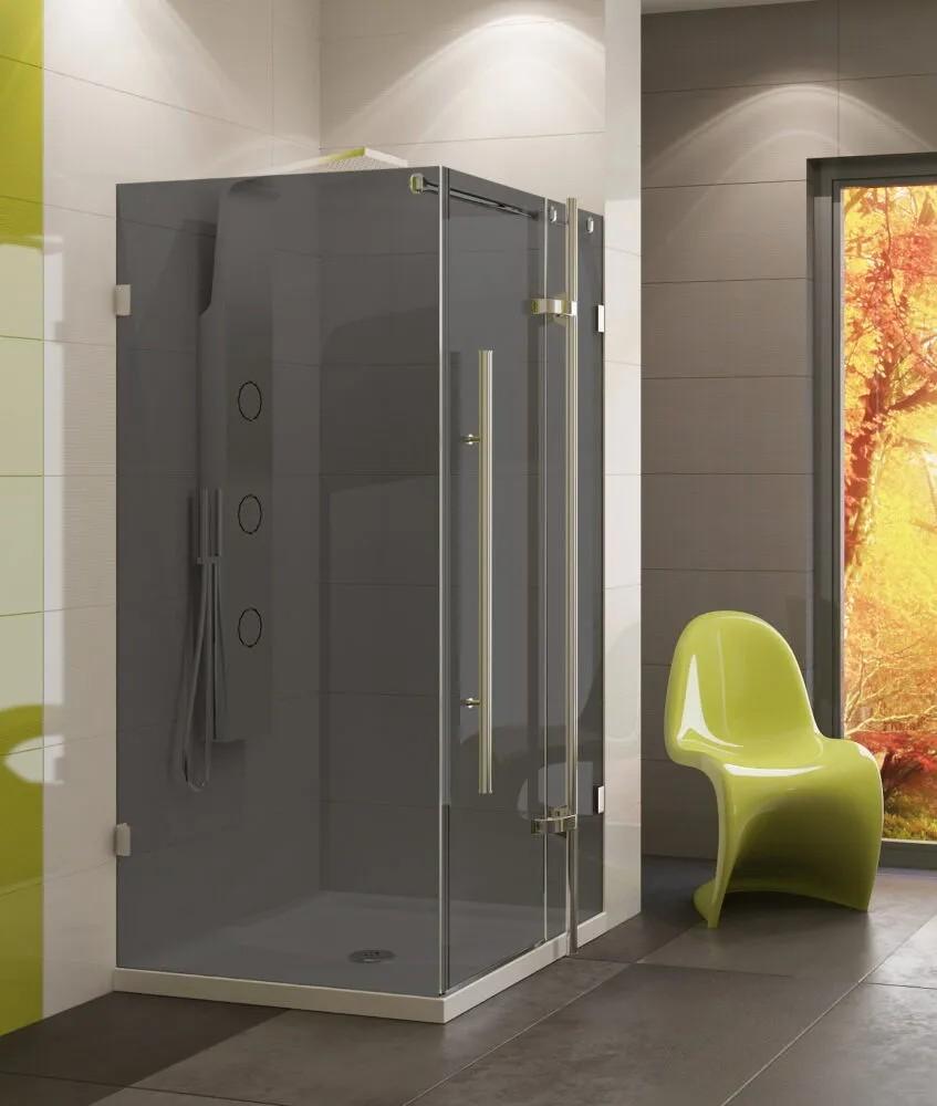 Cabina de dus New Trendy Galaxy Grey Quadrant 100x80x190 K-0532