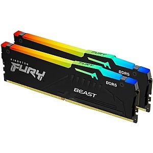 Memorie operativa RAM Kingston FURY Beast RGB 128GB (KF556C36BBEAK2-128)