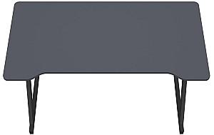 Masa de birou Art Metal Furniture Dexter Negru/Antracit (Gri)