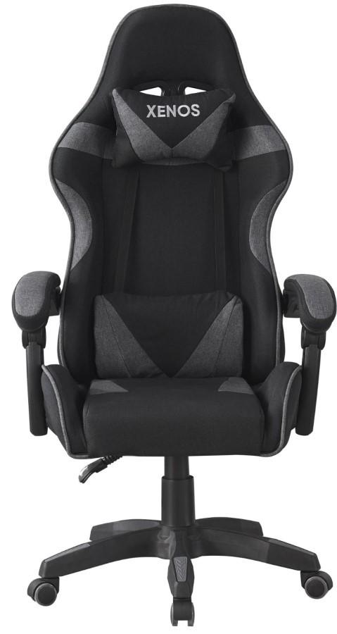 Fotoliu gaming Xenos Hermes Gray/Black
