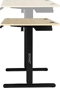 Masa gaming SENSE7 Nojo 120x60 Black Pine