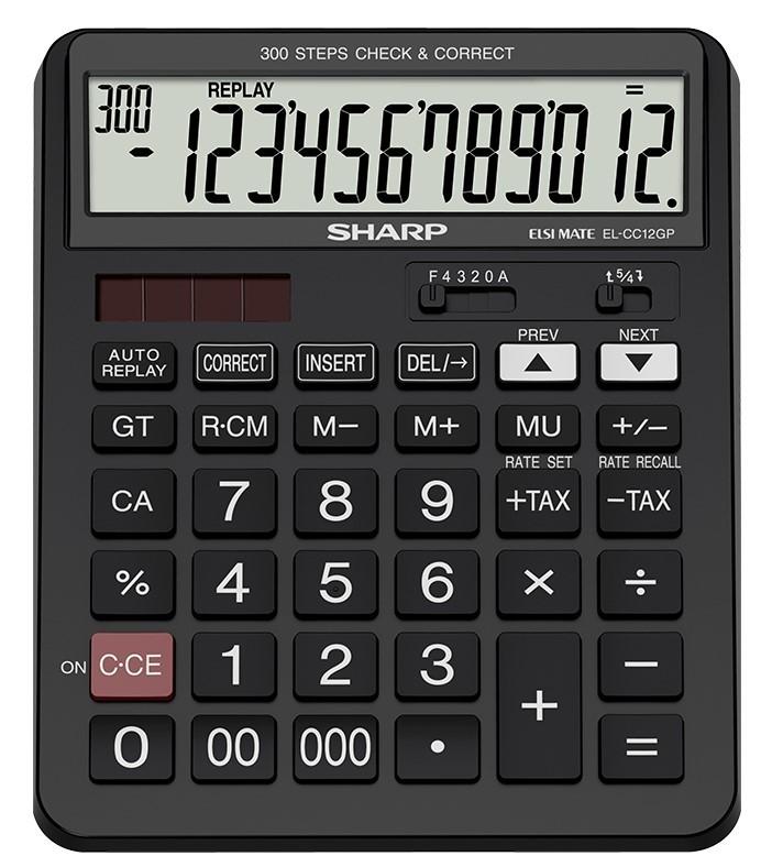 Calculator de masa Sharp ELCC12GP