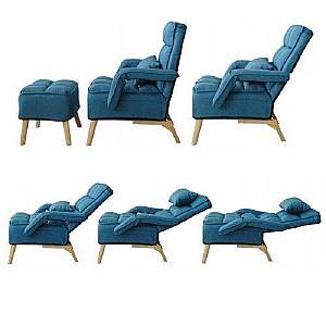 Fotoliu Ekspand S1408 Albastru