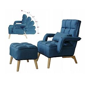 Fotoliu Ekspand S1408 Albastru