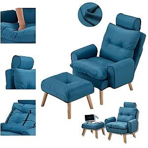 Fotoliu Ekspand S1380 Albastru