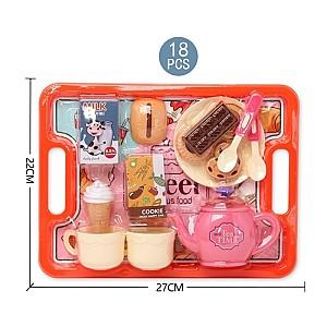 Set de bucatarie pentru papusi VLM 18el. 603ED