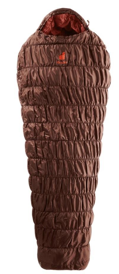 Sac de dormit Deuter Exosphere -6° SL Right Umbra-Redwood (3704624)