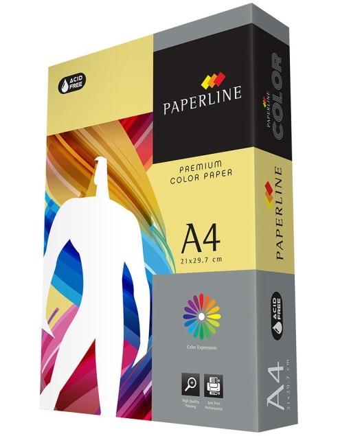 Hirtie colorata imprimanta Paperline YELLOW 160