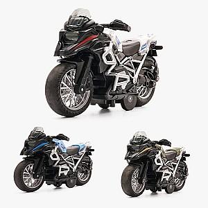 Motocicleta jucarie Ming Ying 66 3 tipuri MY66-M1218