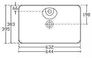 Lavoar baie Orka Isvea 10SY50065SV Anthr.matt (04768)