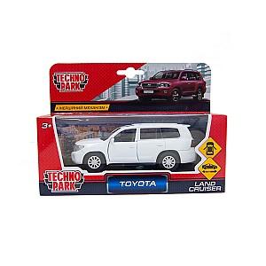 Masina jucarie TECHNOPARK Land Cruiser Alb