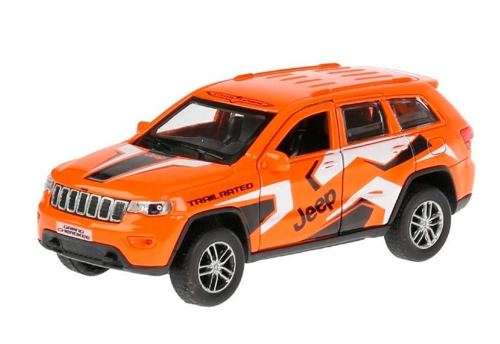Masina jucarie TECHNOPARK Jeep Grandcherokee Sport Orange