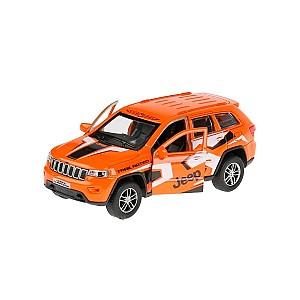 Masina jucarie TECHNOPARK Jeep Grandcherokee Sport Orange