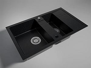 Chiuveta de bucatarie Ferro DRGM3/48/79BA Graphite (09699)