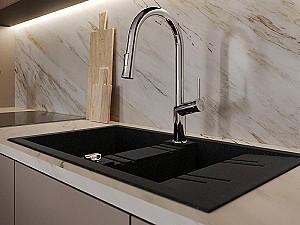 Chiuveta de bucatarie Ferro DRGM3/48/79BA Graphite (09699)