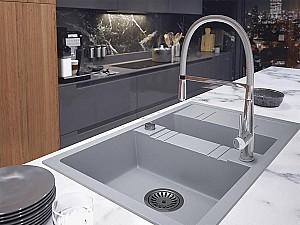 Chiuveta de bucatarie Ferro DRGM3/48/79GA Gray (04179)