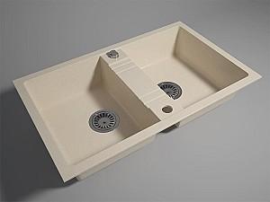 Chiuveta de bucatarie Ferro DRGM2/48/78SA Sand (04989)