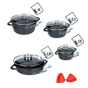 Set vase de gatit MPM MGK-17