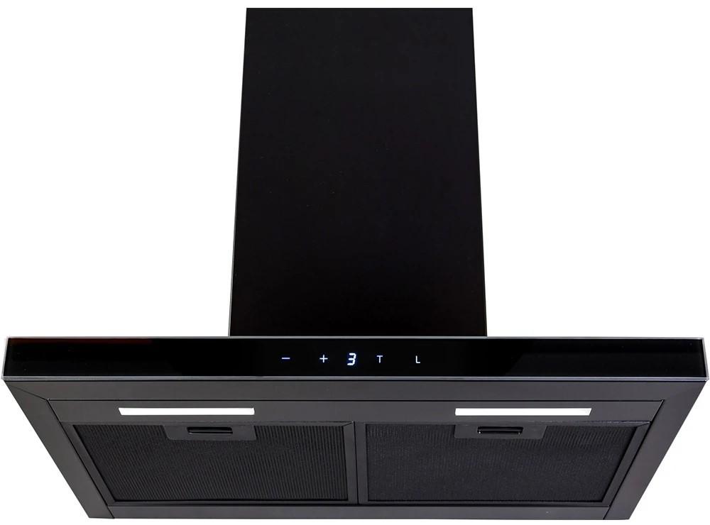 Hota Ciarko T-Line Touch Black Glass 60