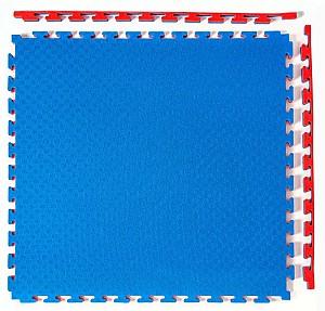 Saltea sportivă 4Play Two-colour Blue-Red 100x100x2.5cm