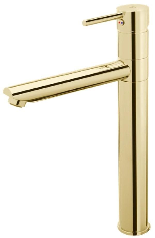 Baterie pentru lavoar FDESIGN Flusso Gold FD1-FLS-2L-55 (18932)