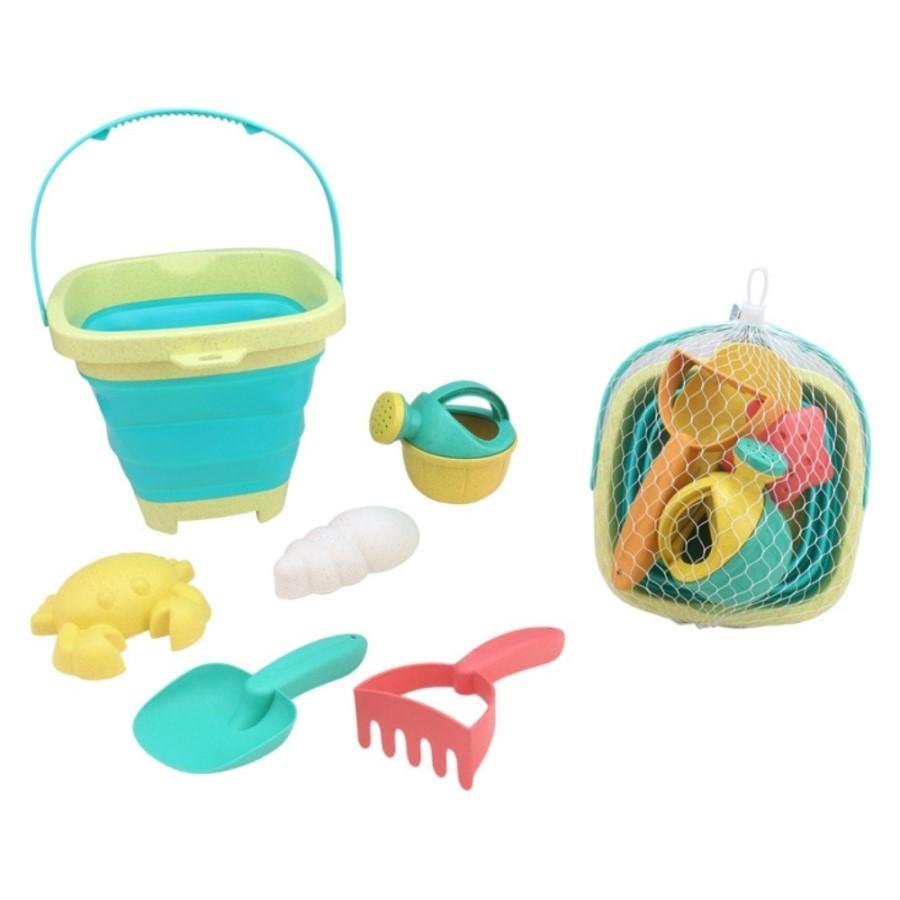 Set de jucării pentru nisip VLM Galeata pliabila 892