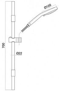 Set de duș Fiore 30N398N5