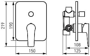 Baterie dus Ferro Adore BDR7P