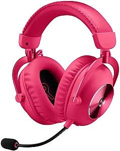Casti gaming Logitech G Pro X 2 Pink