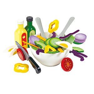 Set de bucatarie pentru papusi Hape Salata sanatoasa