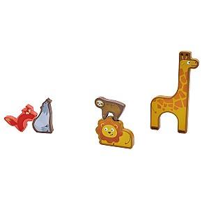 Puzzle Hape Regatul Animalelor 16 piese