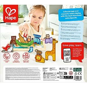 Puzzle Hape Regatul Animalelor 16 piese
