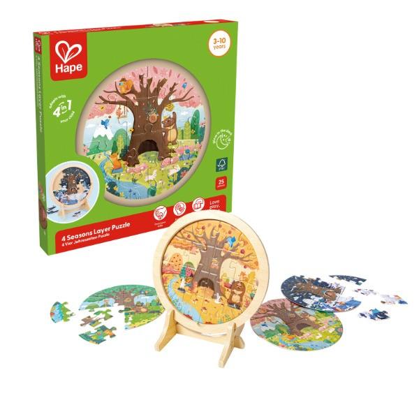 Puzzle Hape 4 Anotimpuri E1653